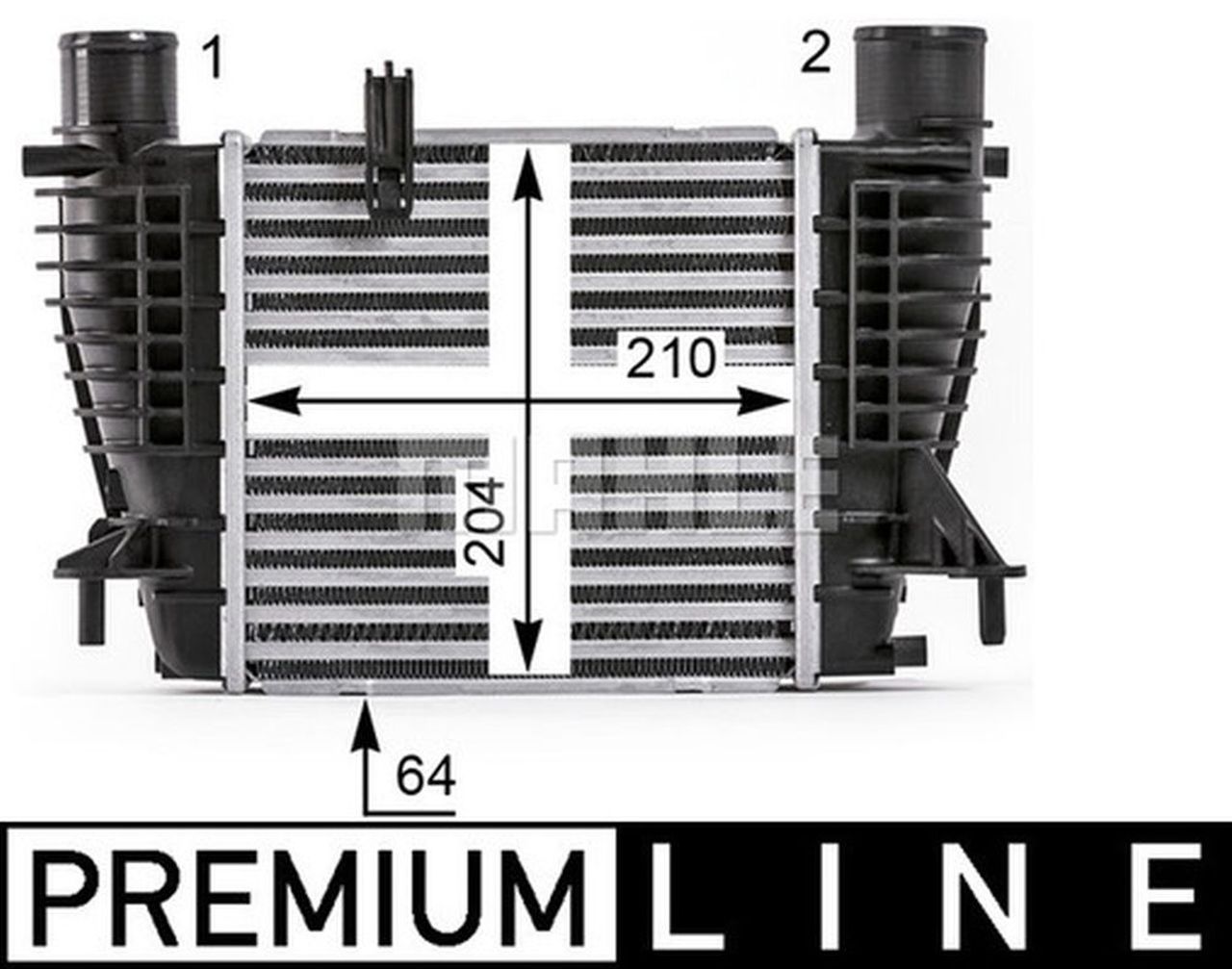 MAHLE PC Charge air cooler CI533000P