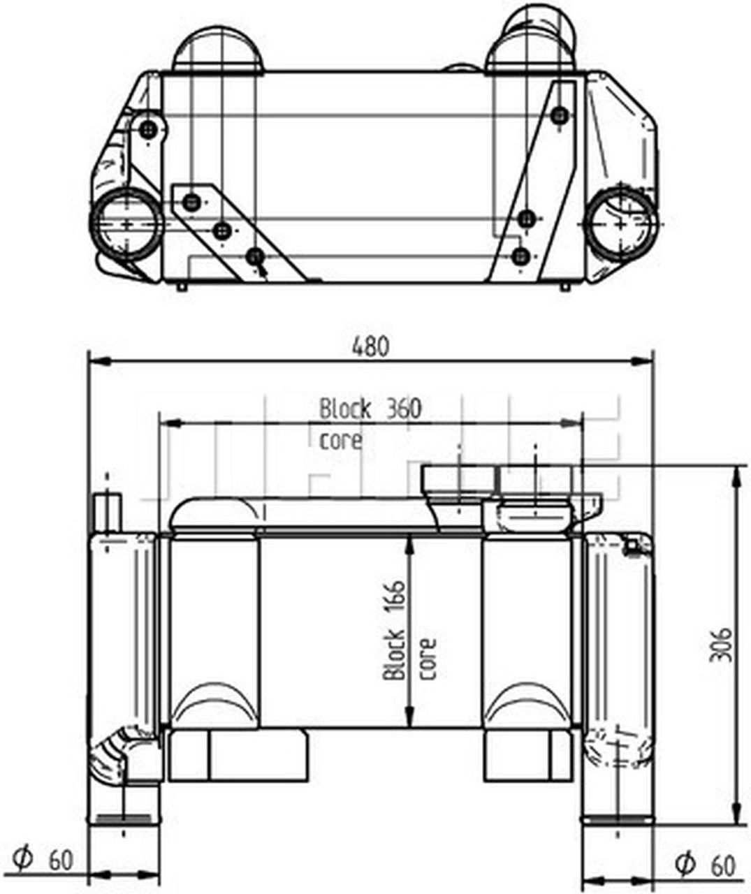 MAHLE Truck/Bus Oil cooler CLC145000P