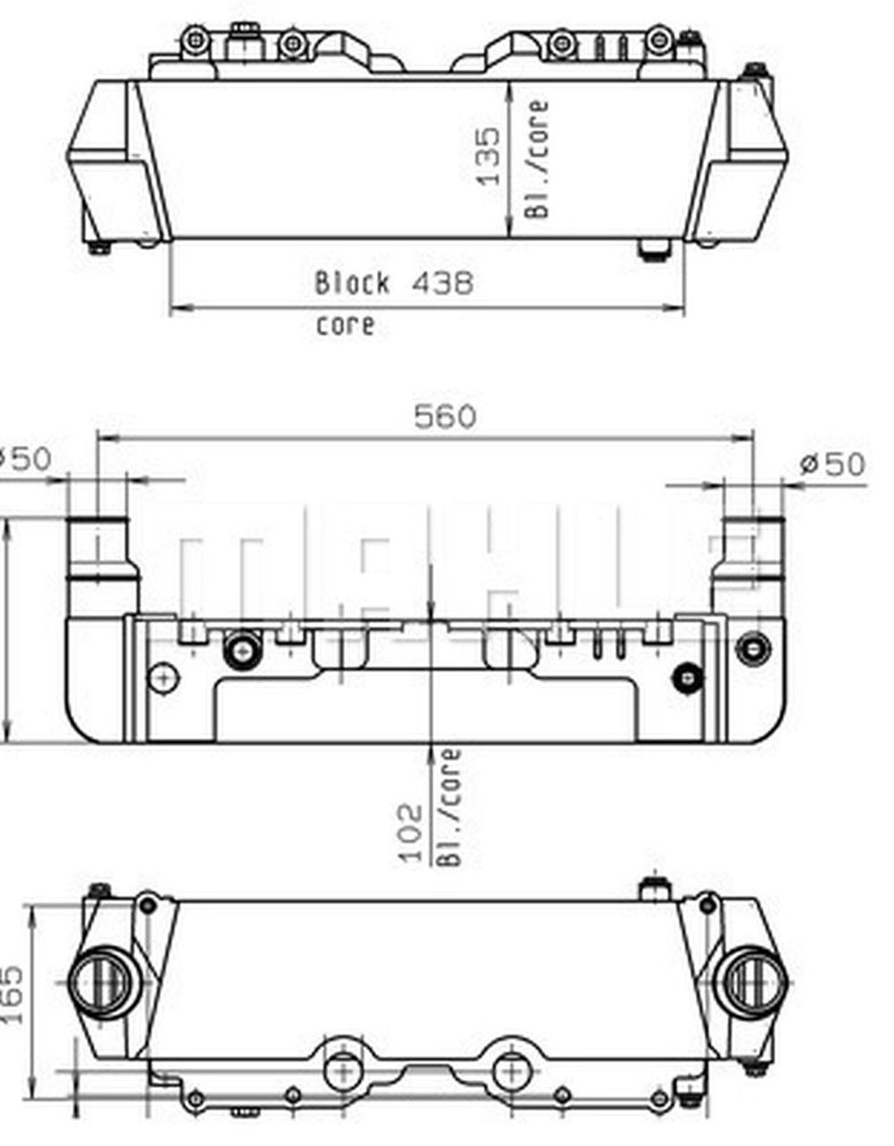 MAHLE Truck/Bus Oil cooler CLC149000P