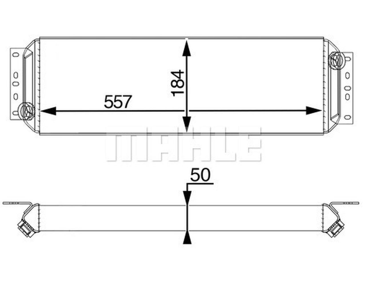 MAHLE Truck/Bus Oil cooler CLC170000S