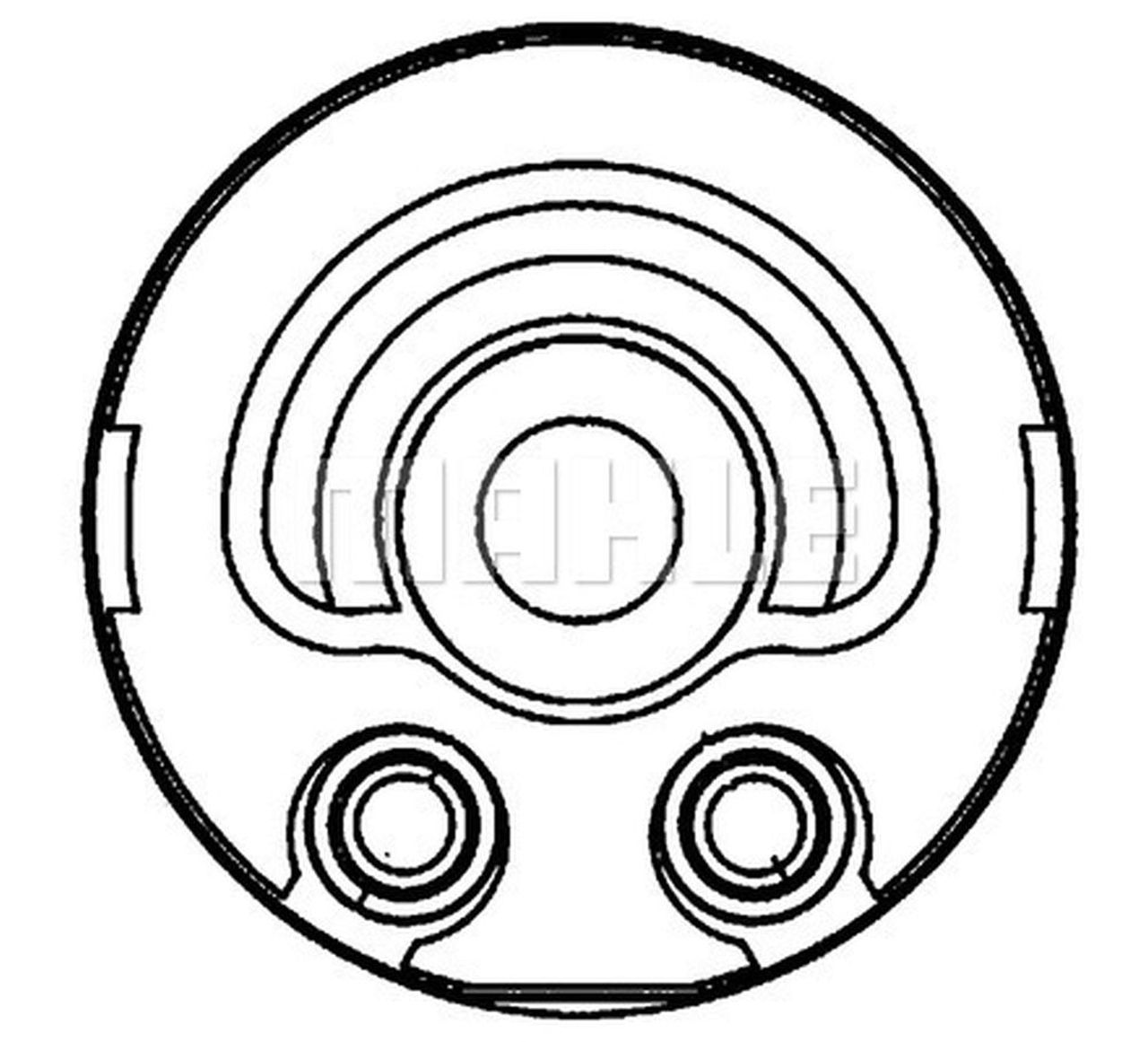 MAHLE PC Oil cooler CLC197000S