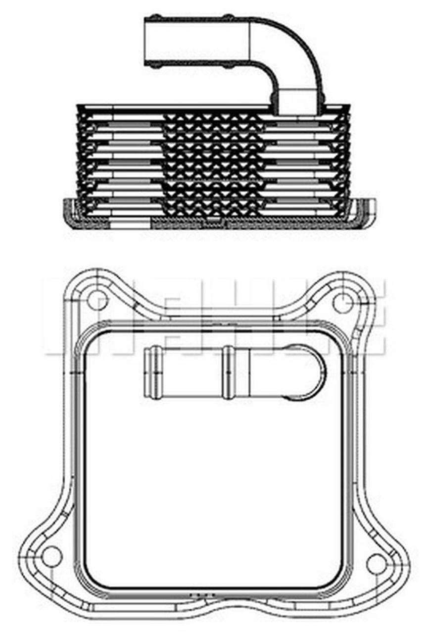 MAHLE PC Oil cooler CLC2000S
