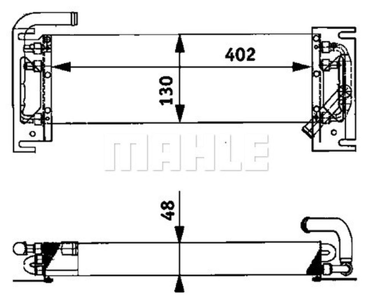 MAHLE OHW Oil cooler CLC56000P