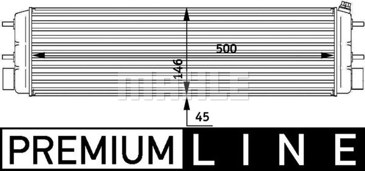 MAHLE PC Oil cooler CLC59000P