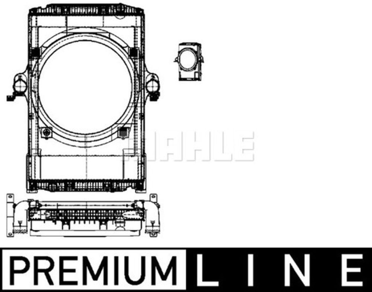 MAHLE Truck/Bus Cooling module CM1000P