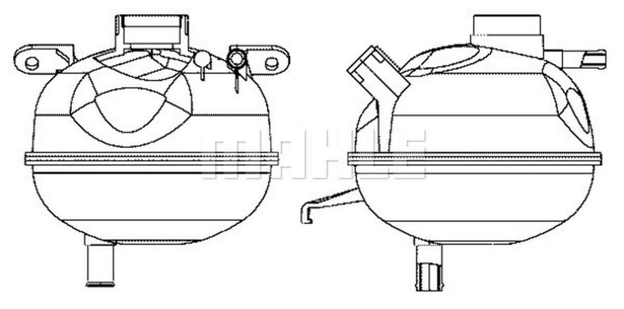 MAHLE PC Expansion tank CRT7000S