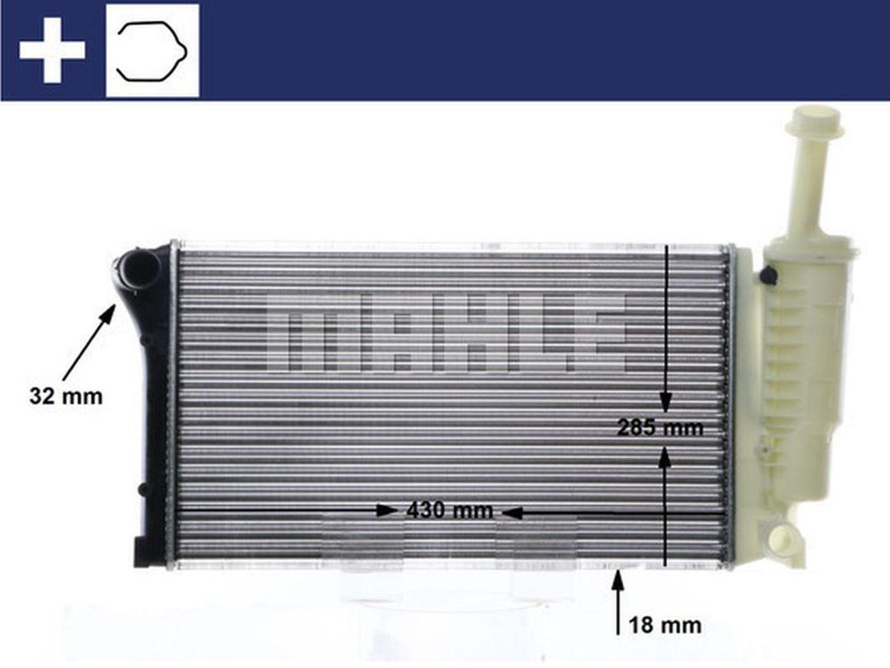 MAHLE PC Radiator CR10000S