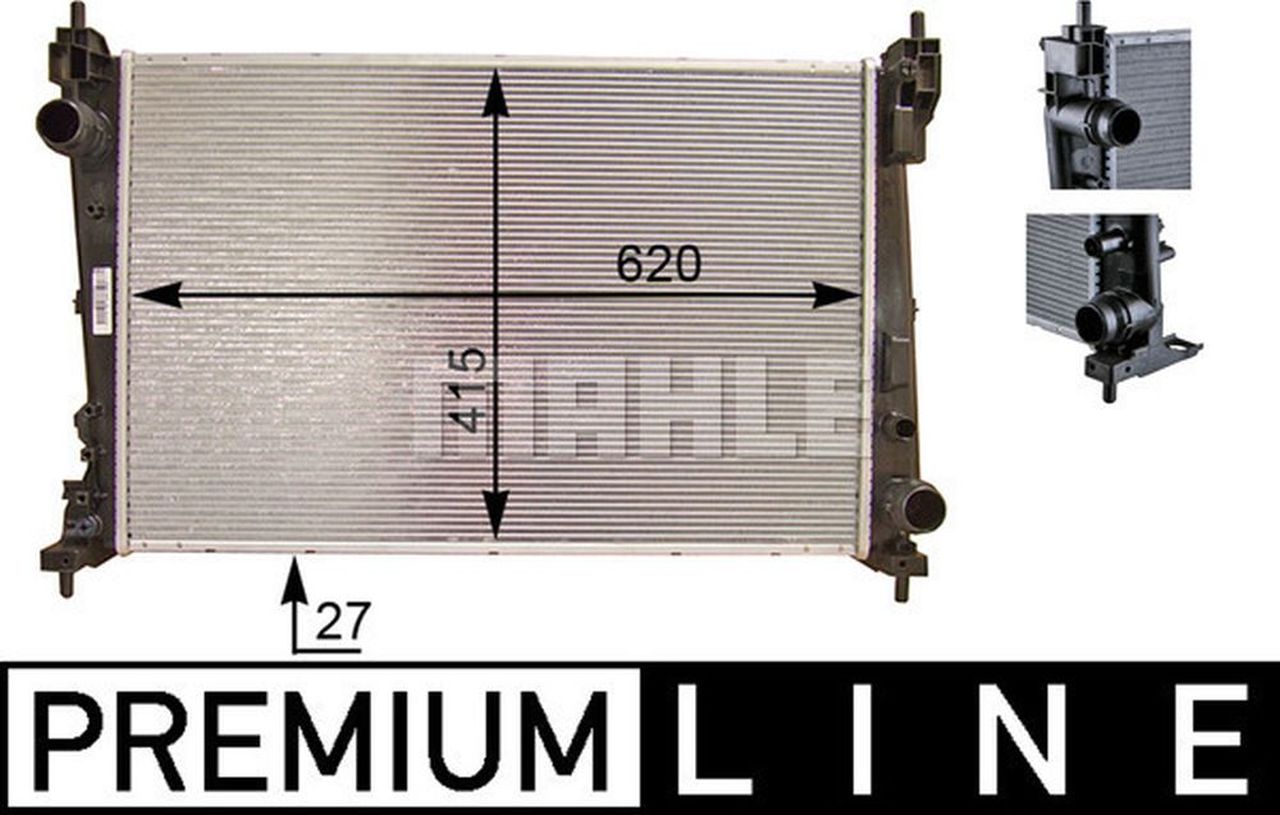 MAHLE PC Radiator CR1112000P MAHLE PC Radiator CR1112000P