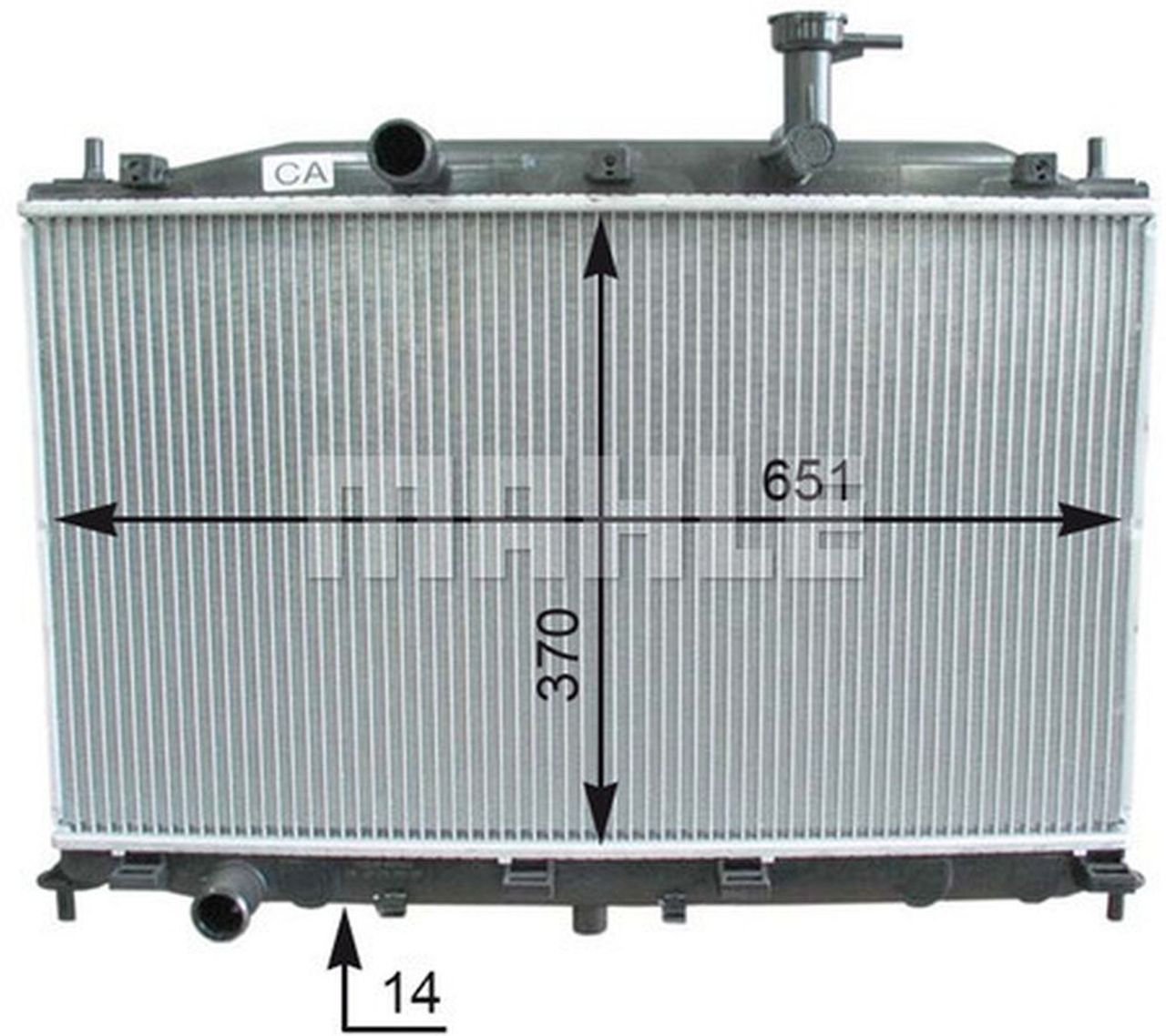 MAHLE PC Radiator CR1119000P