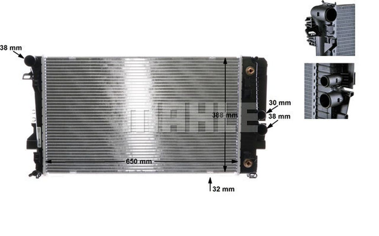 MAHLE LCV Radiator CR1173000S