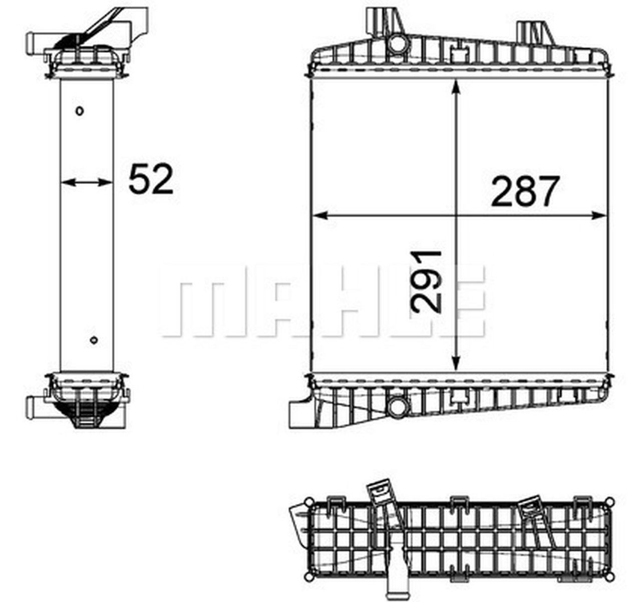 MAHLE PC Radiator CR1186000P