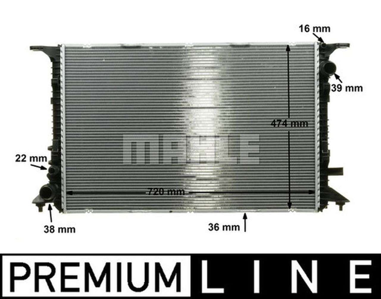 MAHLE PC Radiator CR1201000P