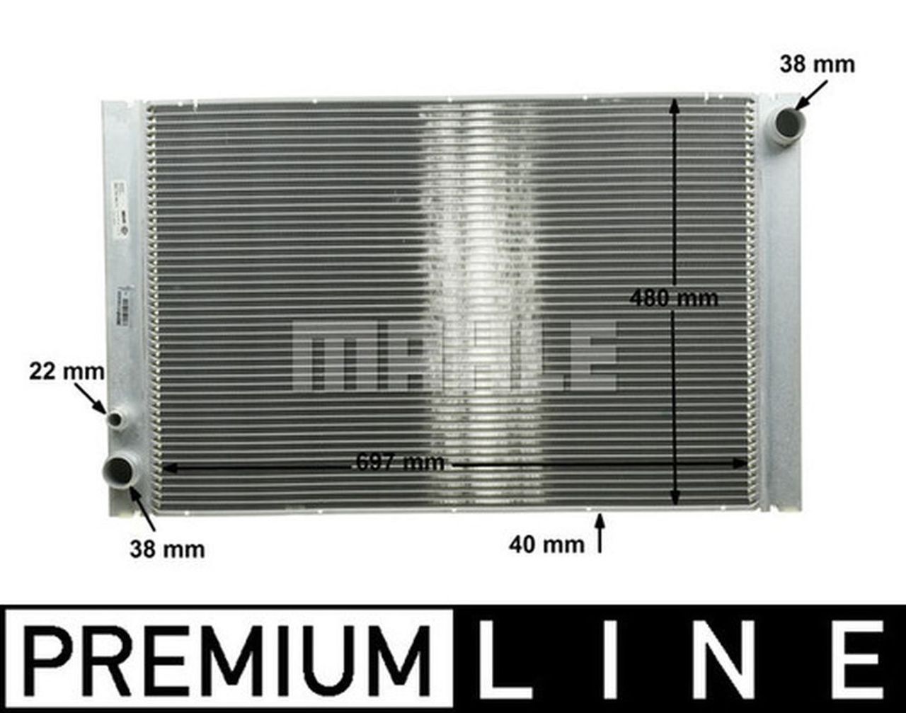MAHLE PC Radiator CR1204000P