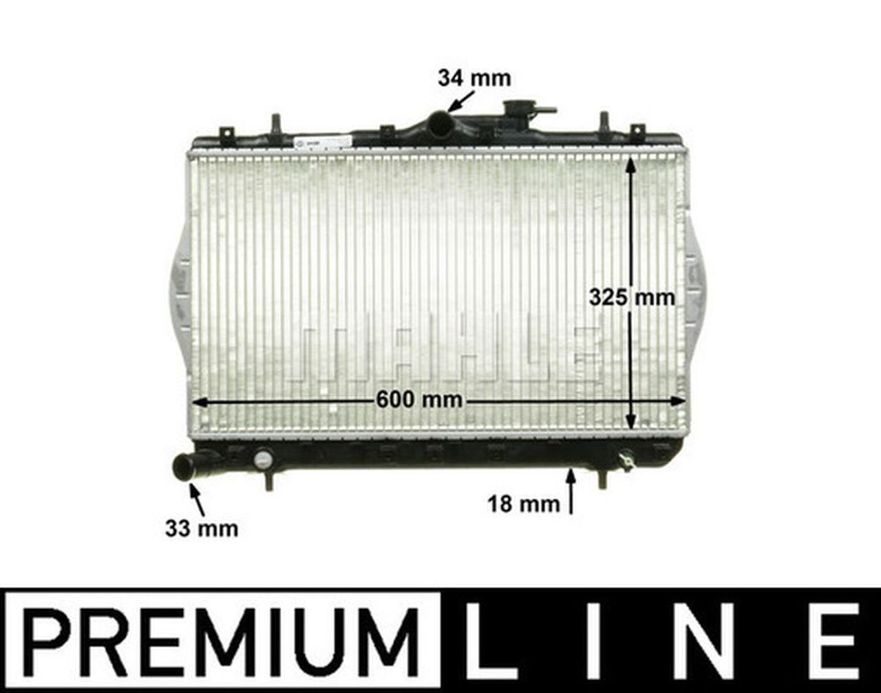 MAHLE PC Radiator CR1280000P