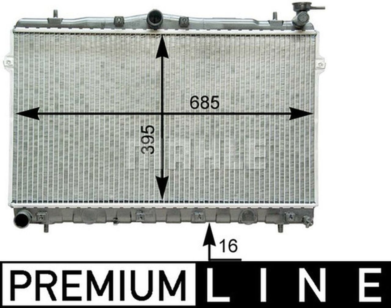 MAHLE PC Radiator CR1282000P