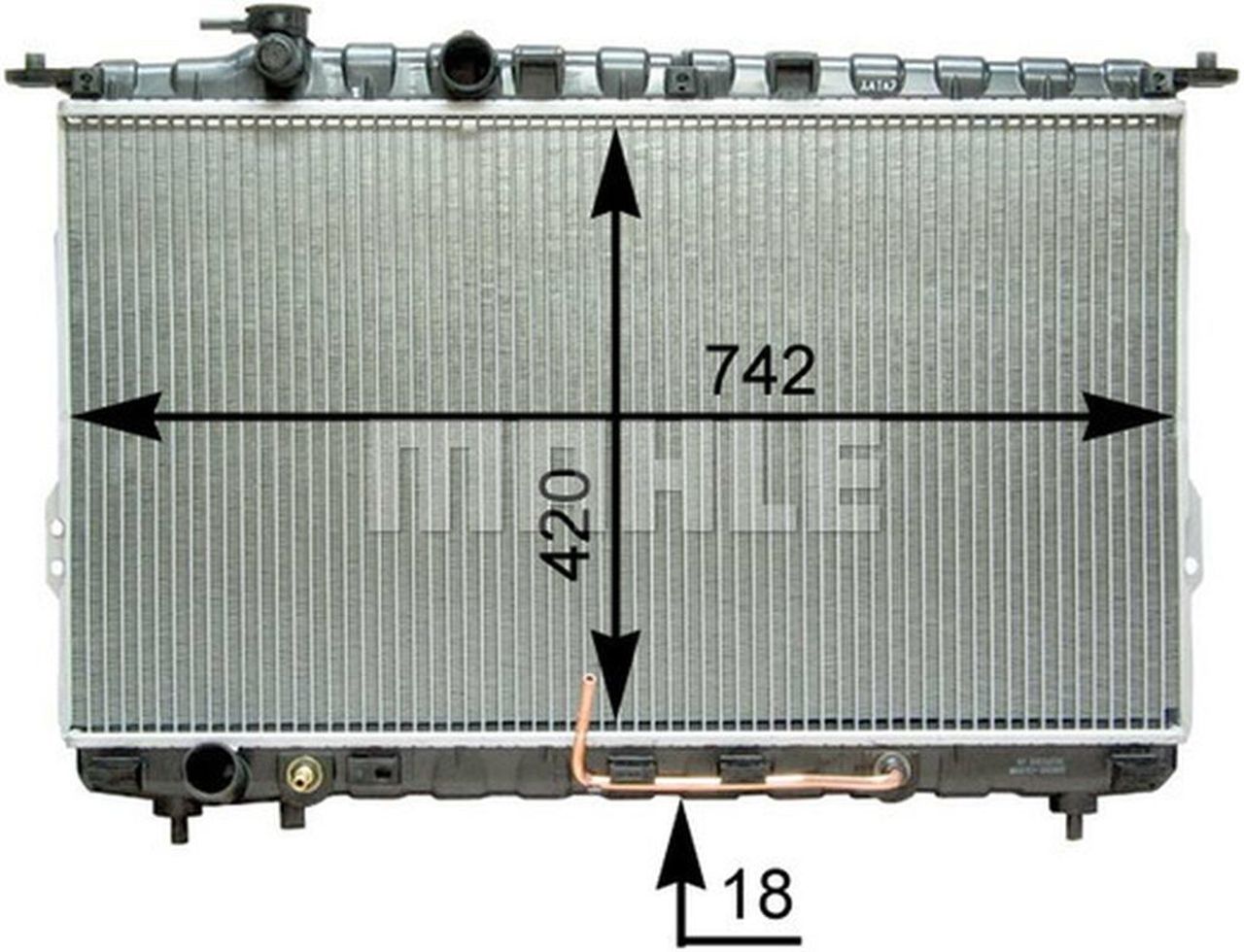 MAHLE PC Radiator CR1291000P