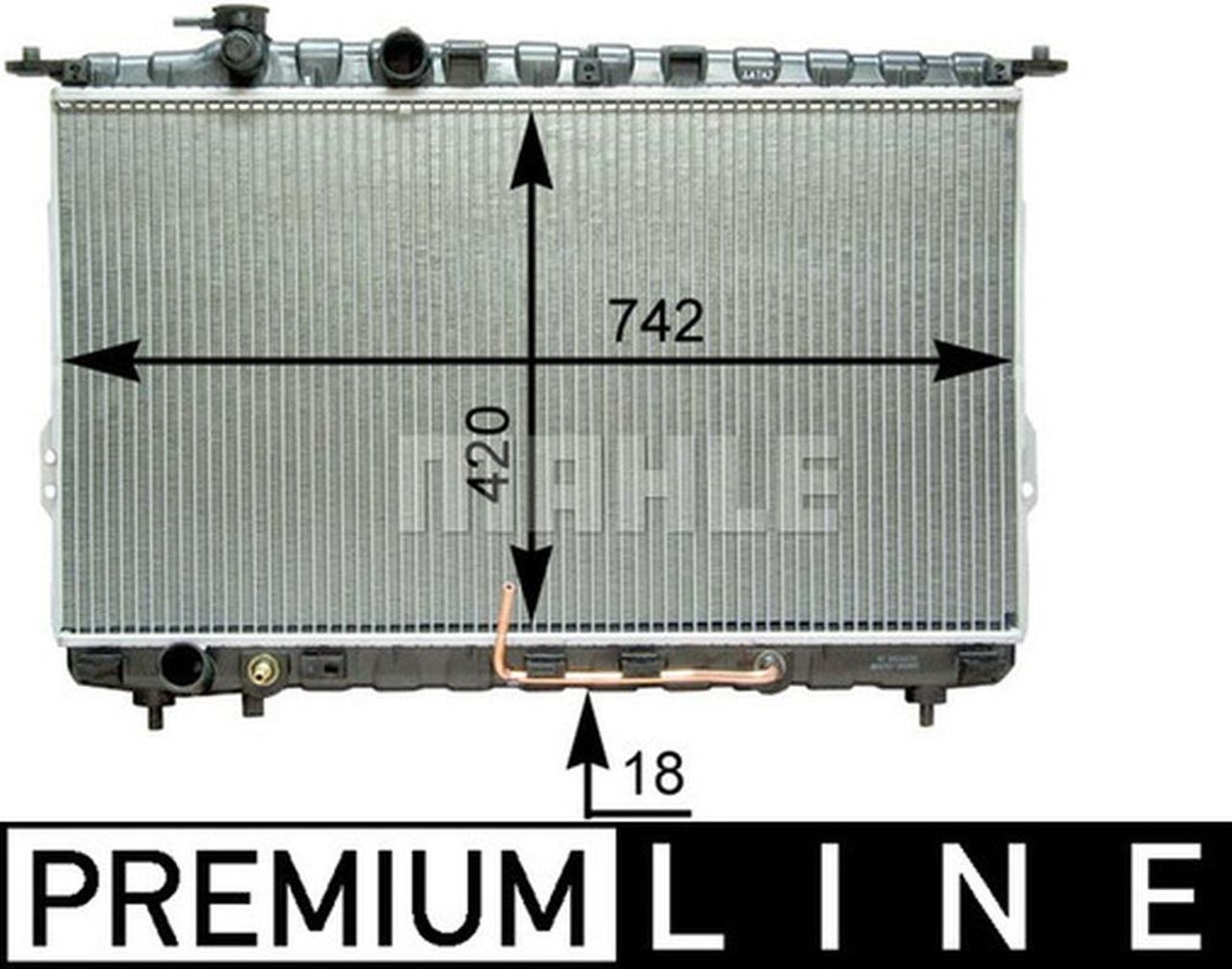 MAHLE PC Radiator CR1291000P