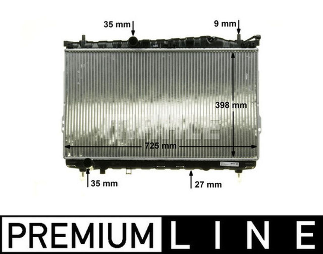 MAHLE PC Radiator CR1295000P