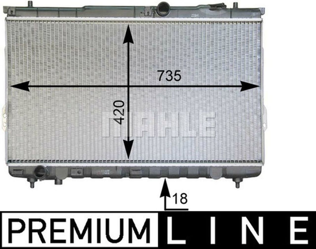 MAHLE PC Radiator CR1299000P