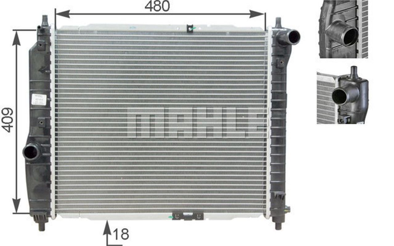MAHLE PC Radiator CR1309000S