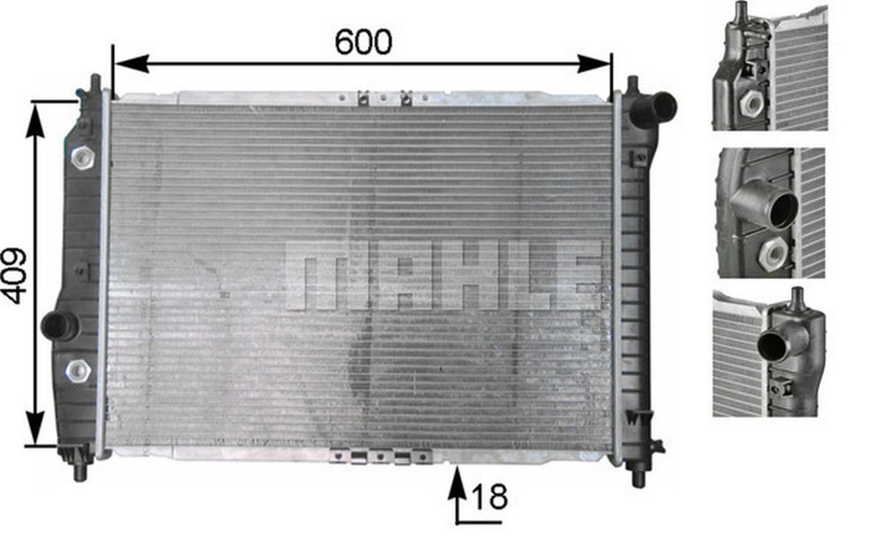 MAHLE PC Radiator CR131000S