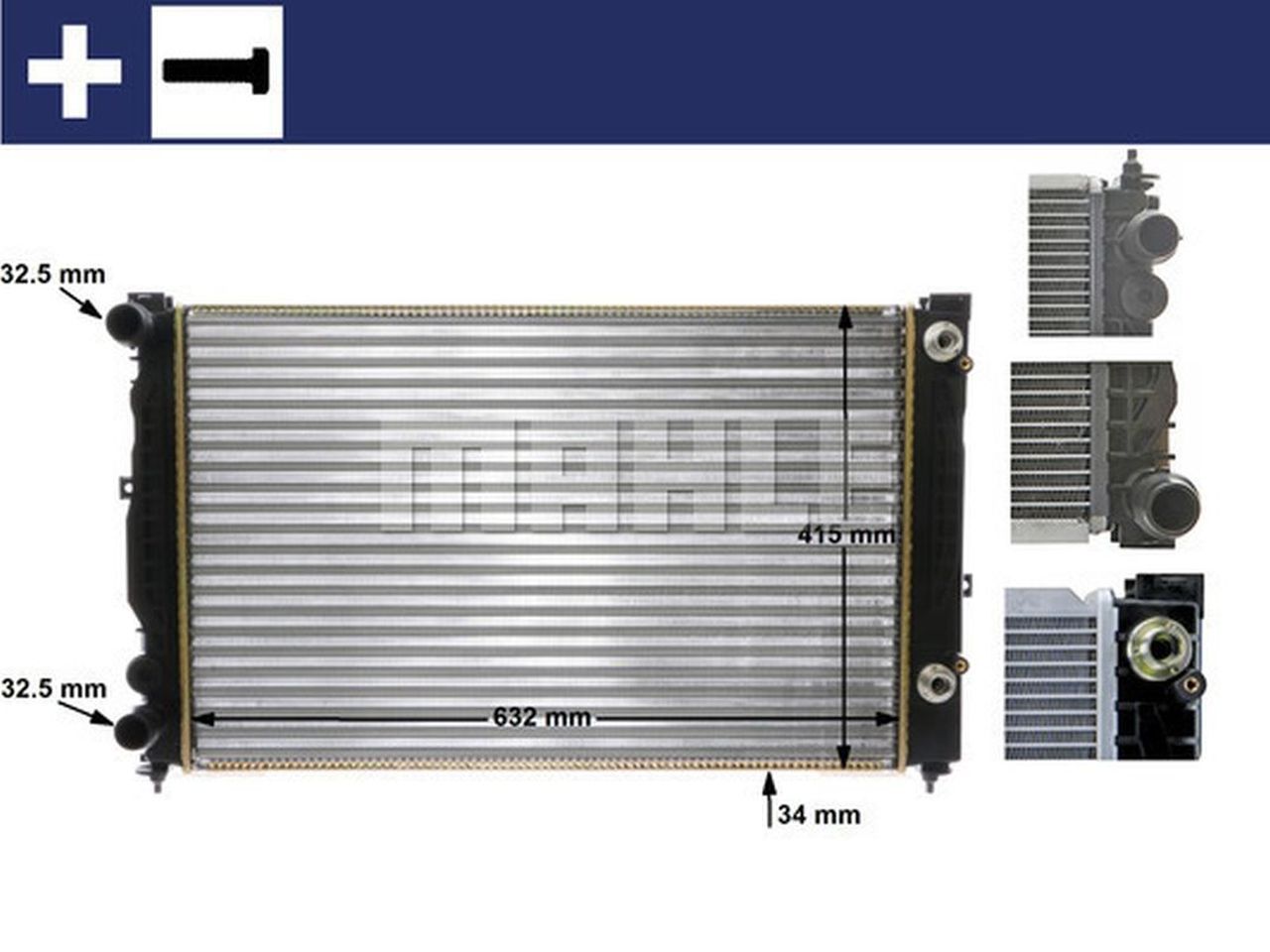 MAHLE PC Radiator CR132000S