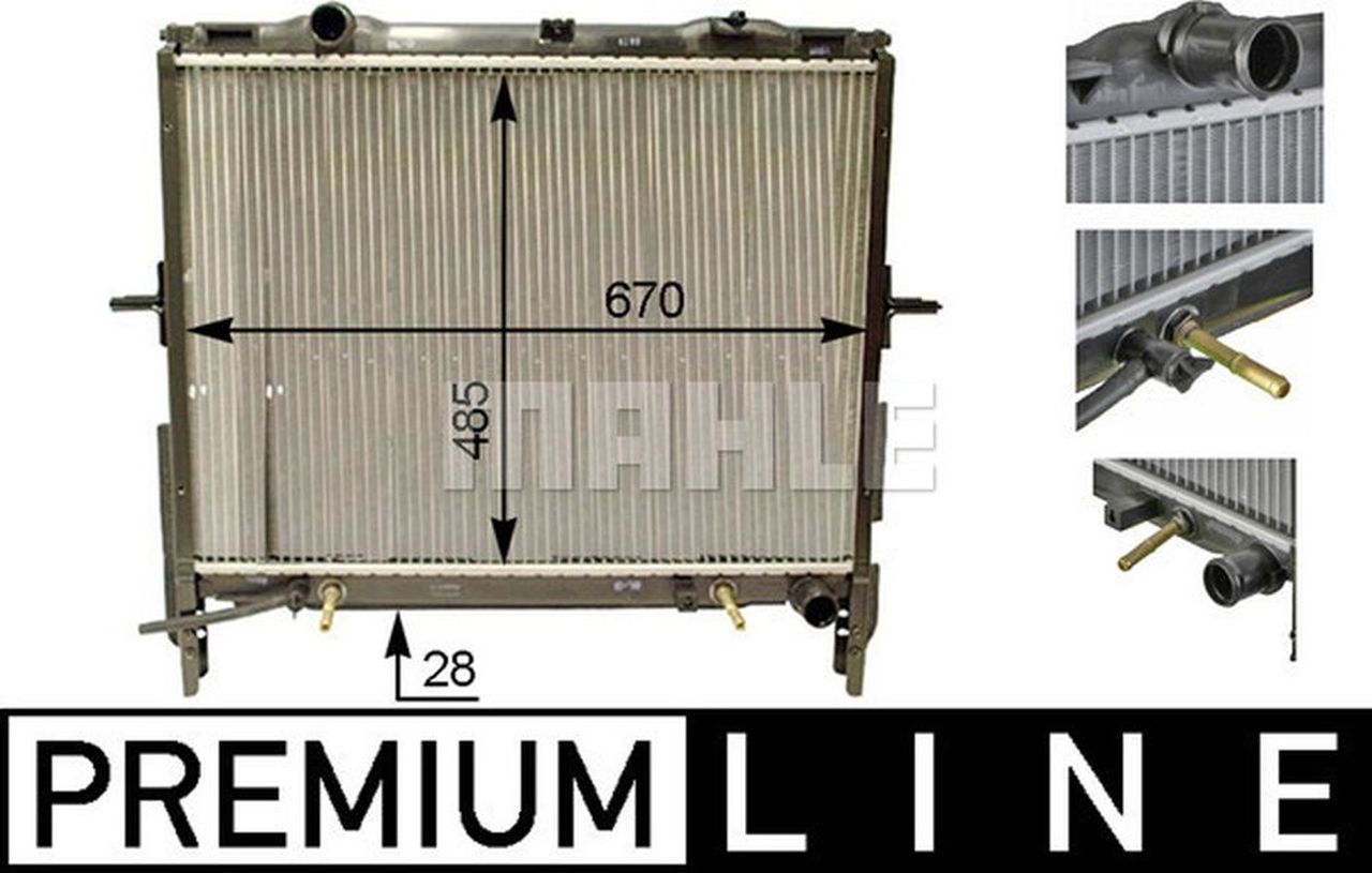 MAHLE PC Radiator CR1331000P