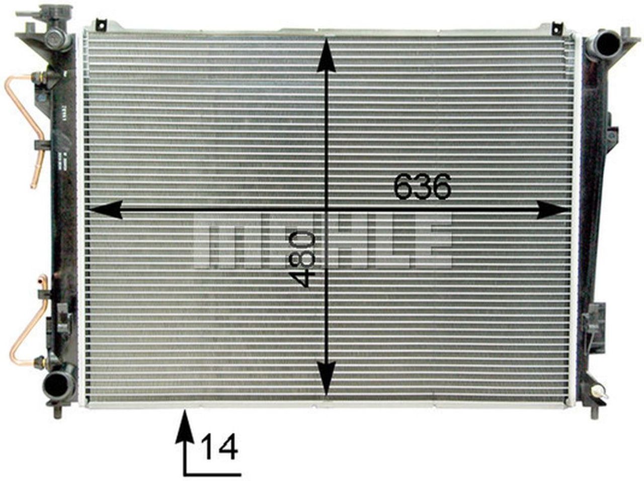 MAHLE PC Radiator CR1338000P