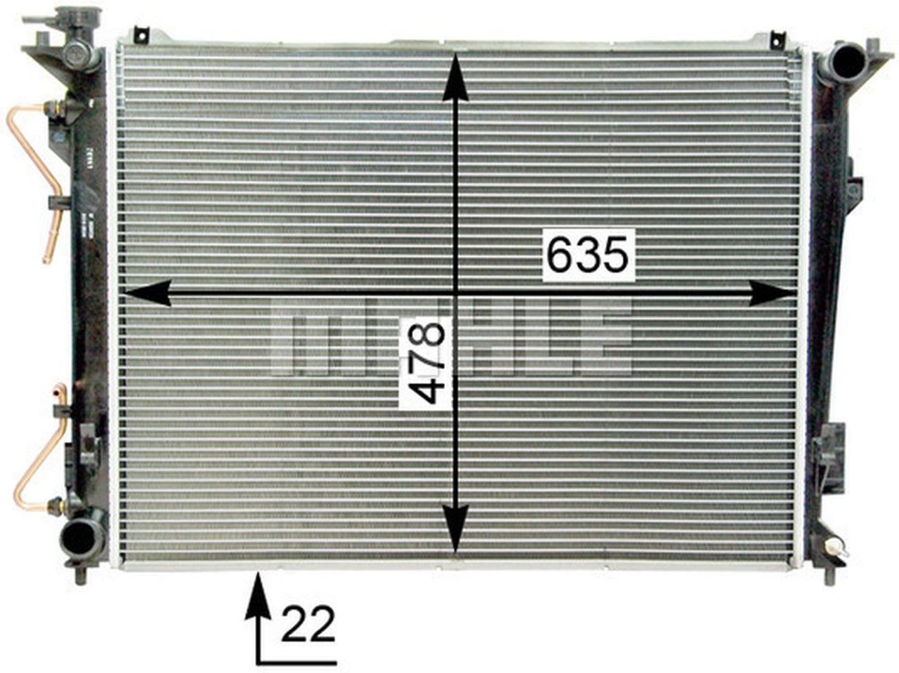 MAHLE PC Radiator CR1338000S