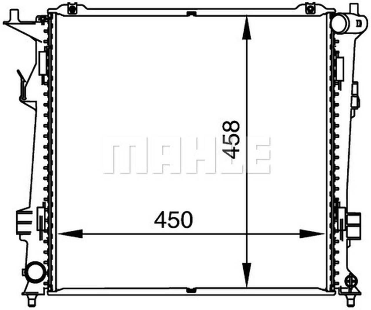 MAHLE PC Radiator CR1367000P