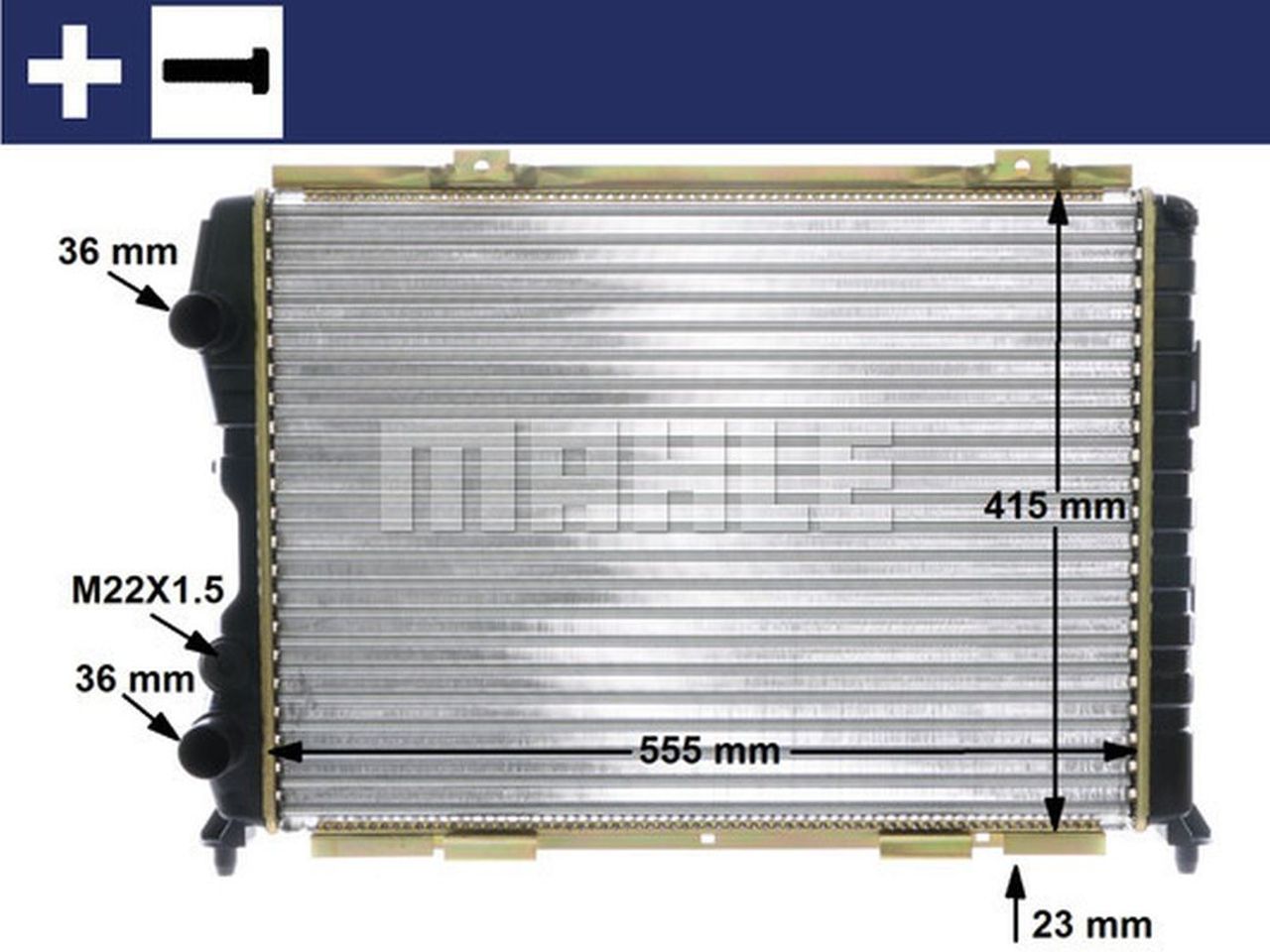 MAHLE PC Radiator CR1408000S