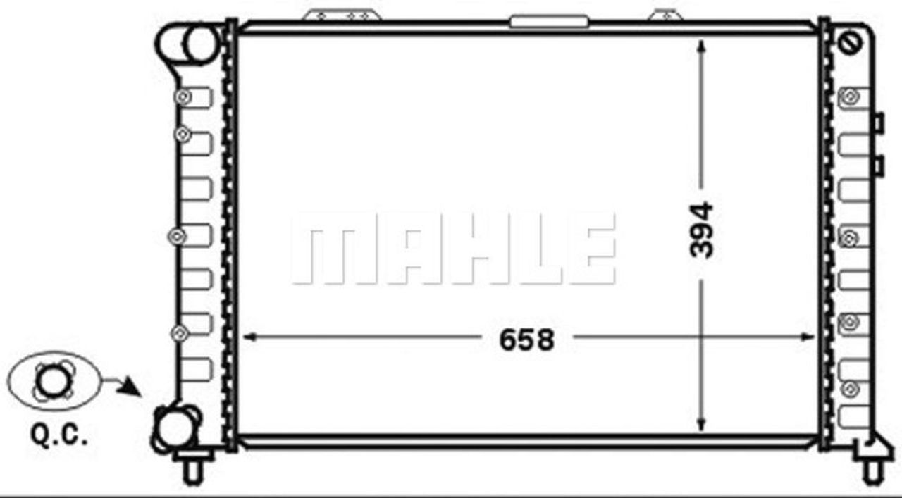 MAHLE PC Radiator CR1410000S