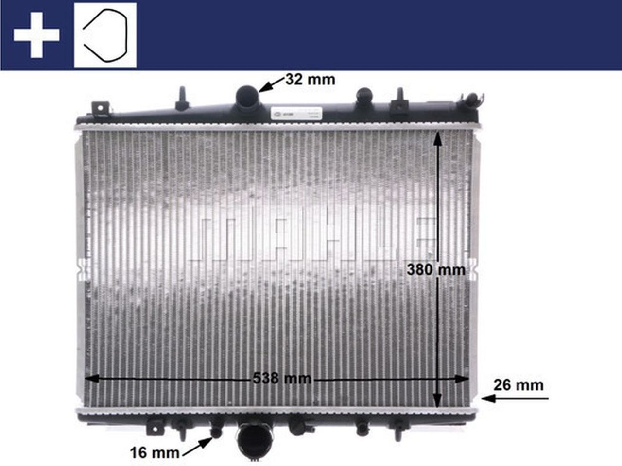 MAHLE PC Radiator CR1433000S