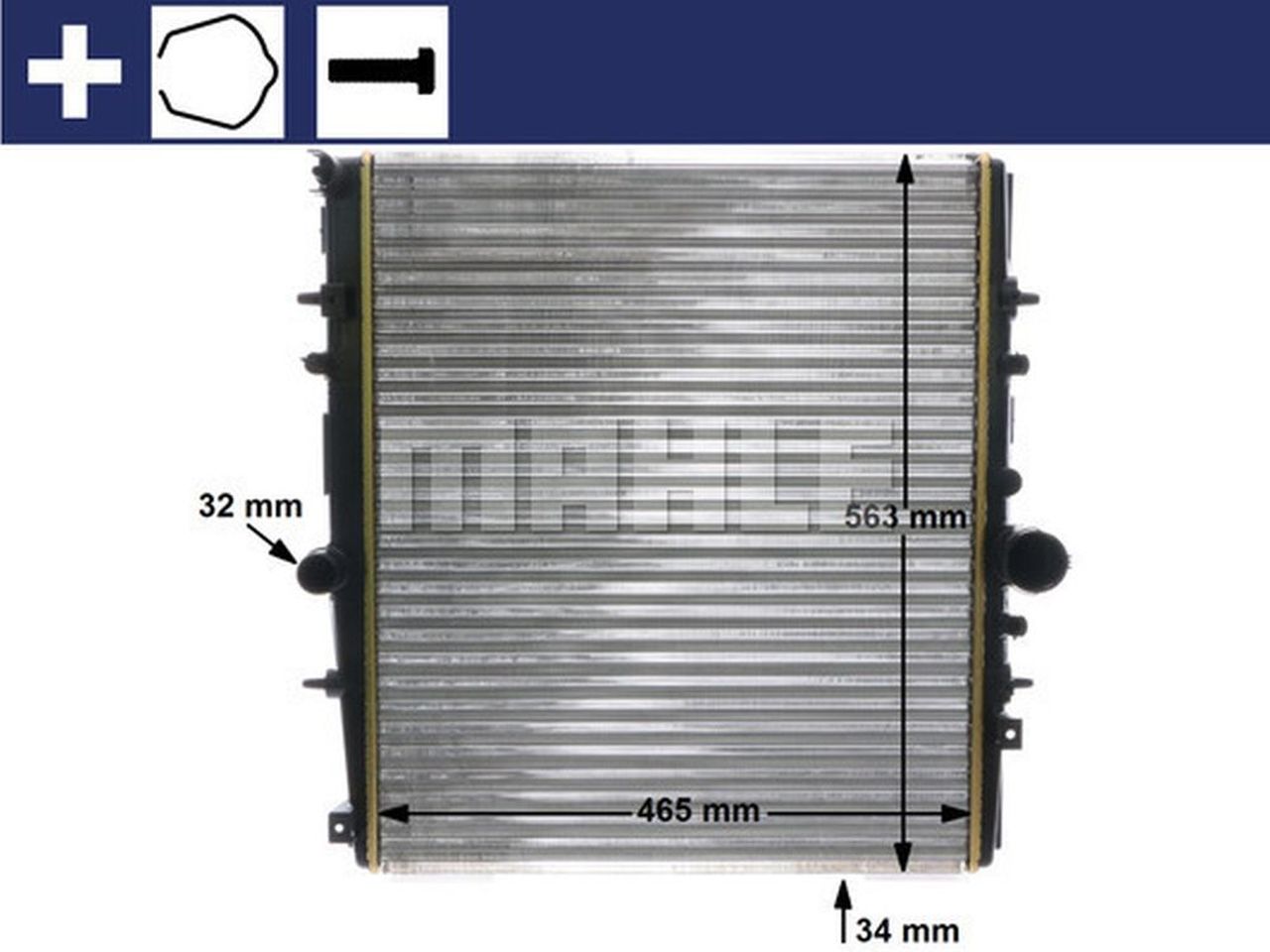 MAHLE PC Radiator CR1437000S