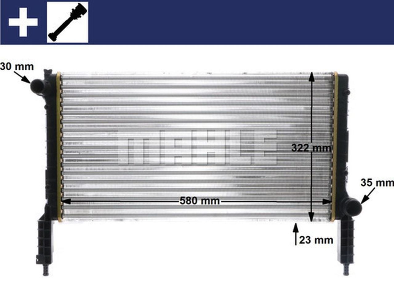 MAHLE PC Radiator CR1446000S