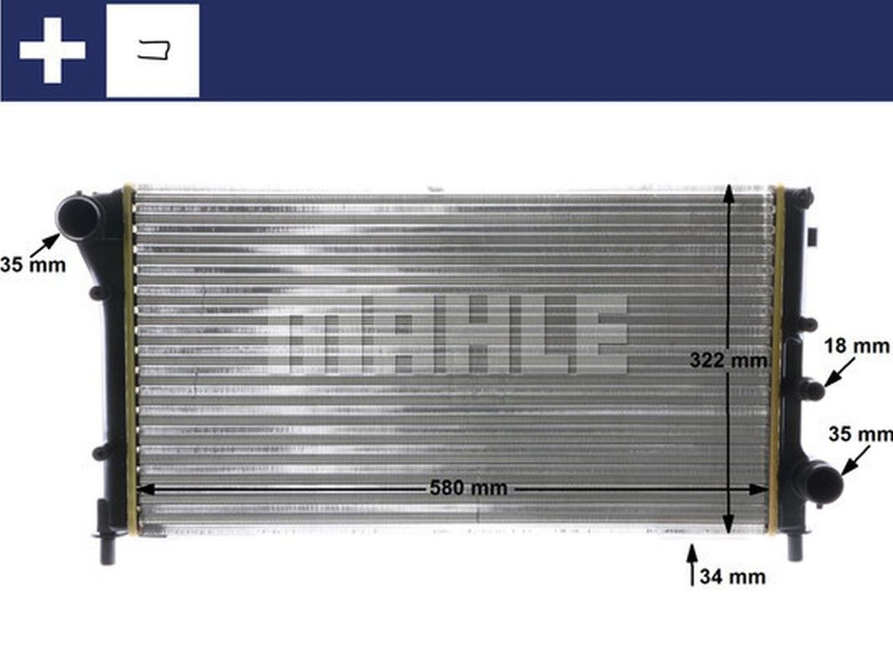 MAHLE PC Radiator CR1453000S