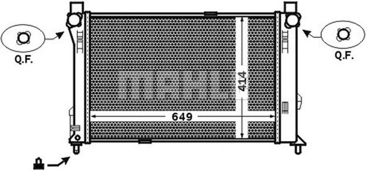 MAHLE PC Radiator CR1476000S