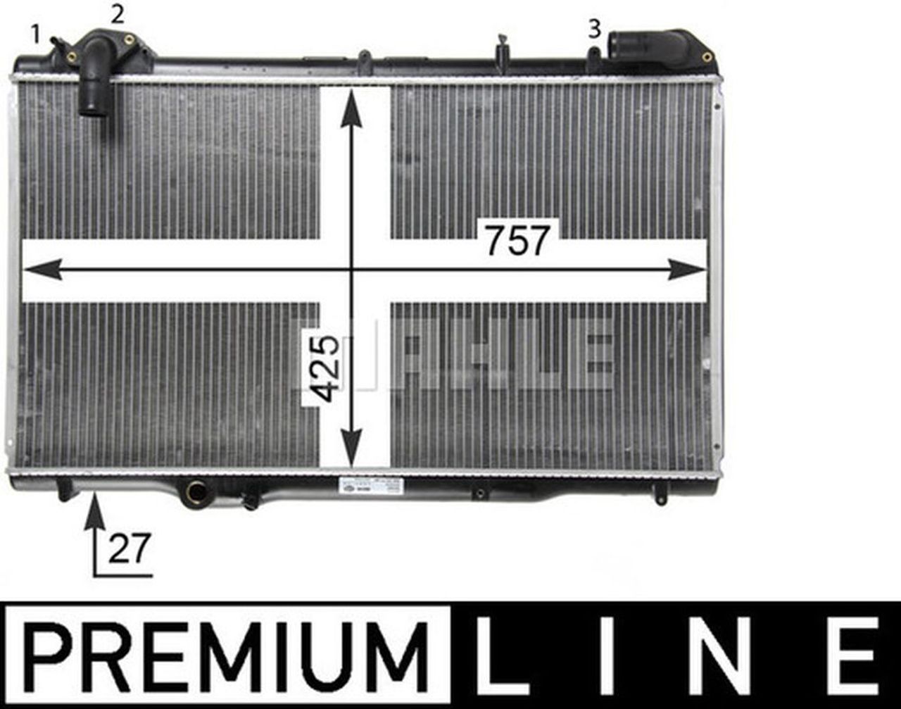 MAHLE PC Radiator CR1503000P