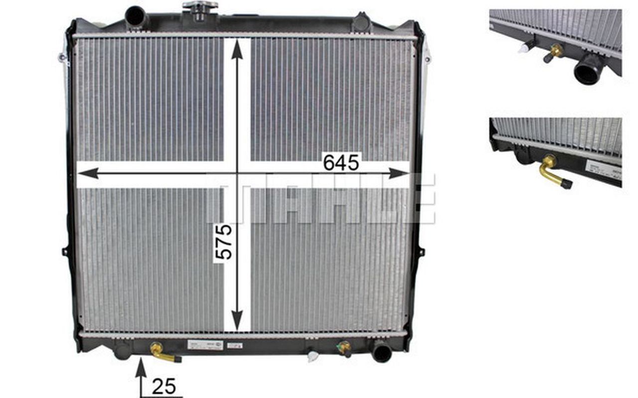 MAHLE PC Radiator CR1521000S