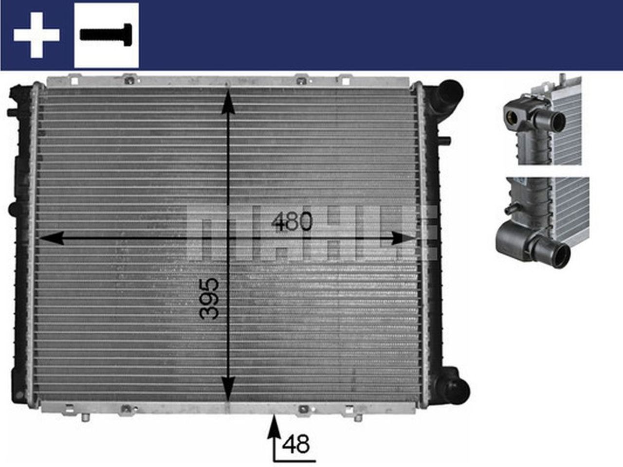 MAHLE PC Radiator CR152000S