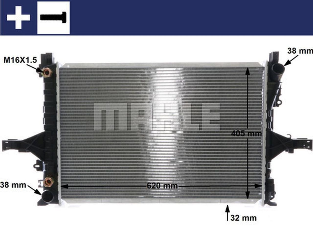 MAHLE PC Radiator CR1547000S