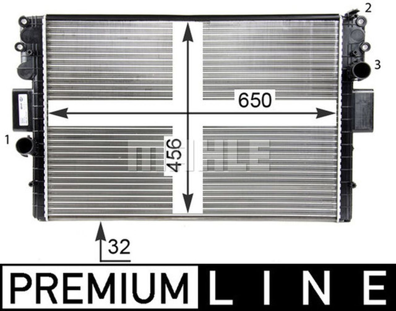 MAHLE LCV Radiator CR1550000P