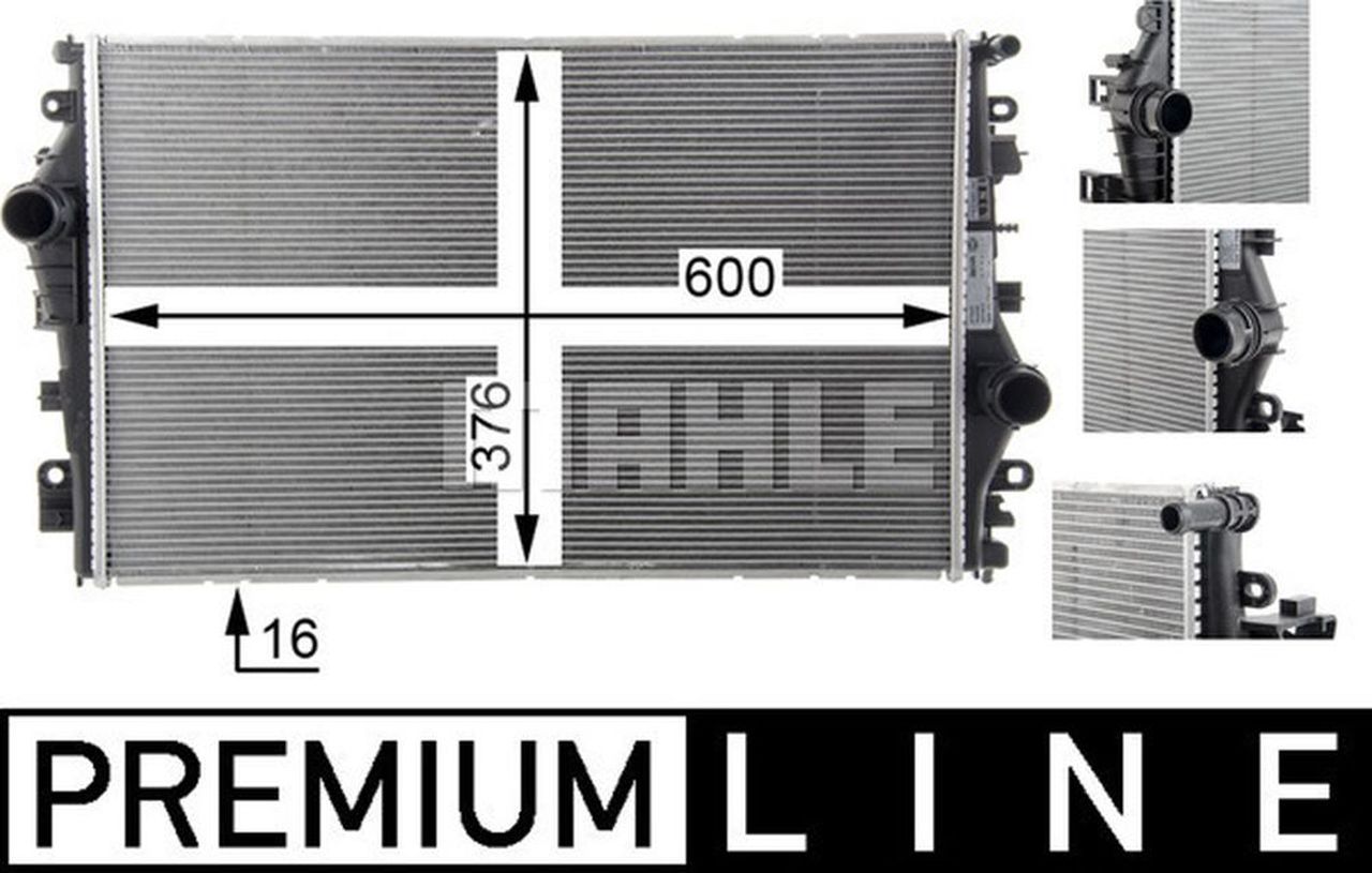 MAHLE PC Radiator CR1658000P
