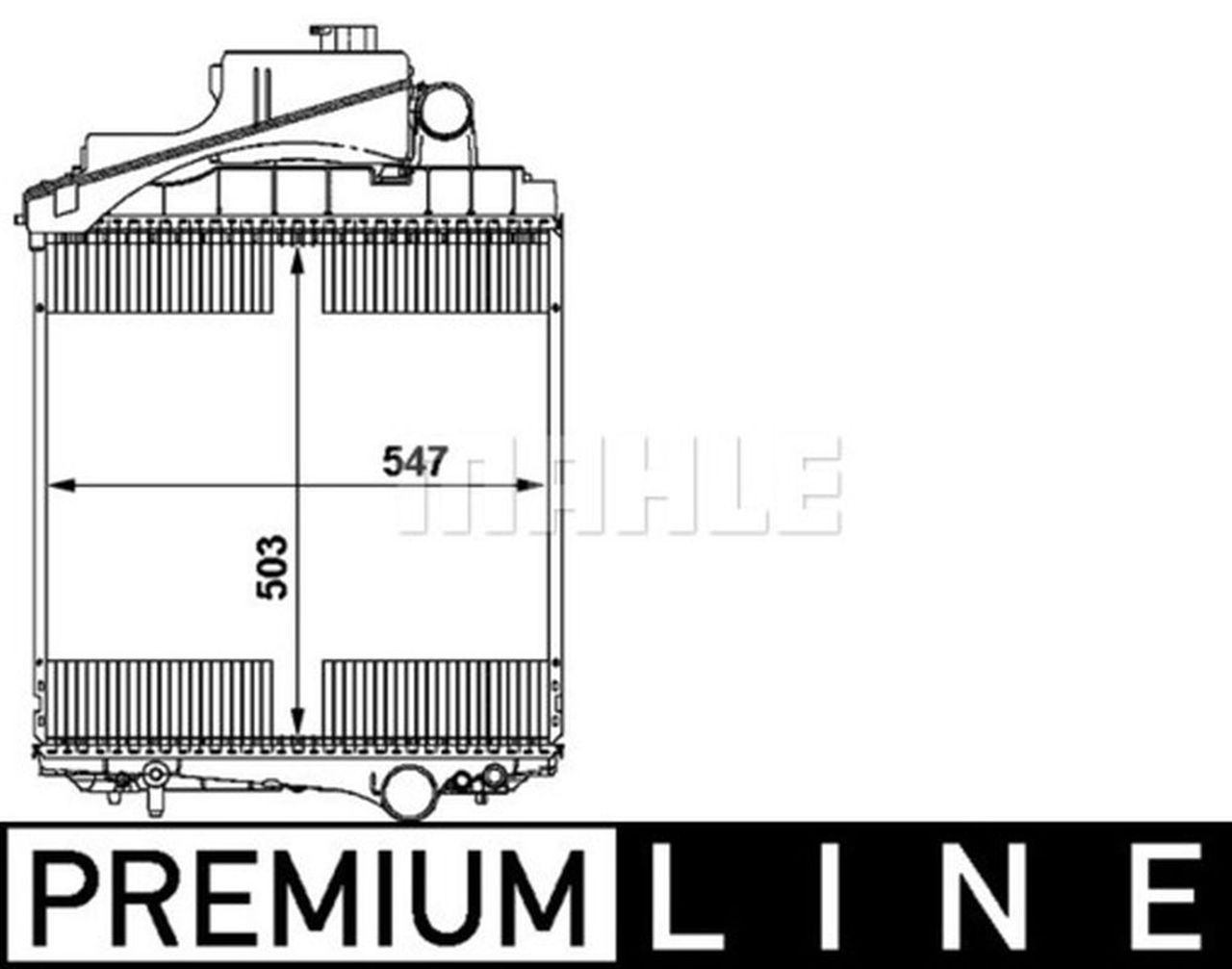 MAHLE OHW Radiator CR1729000P
