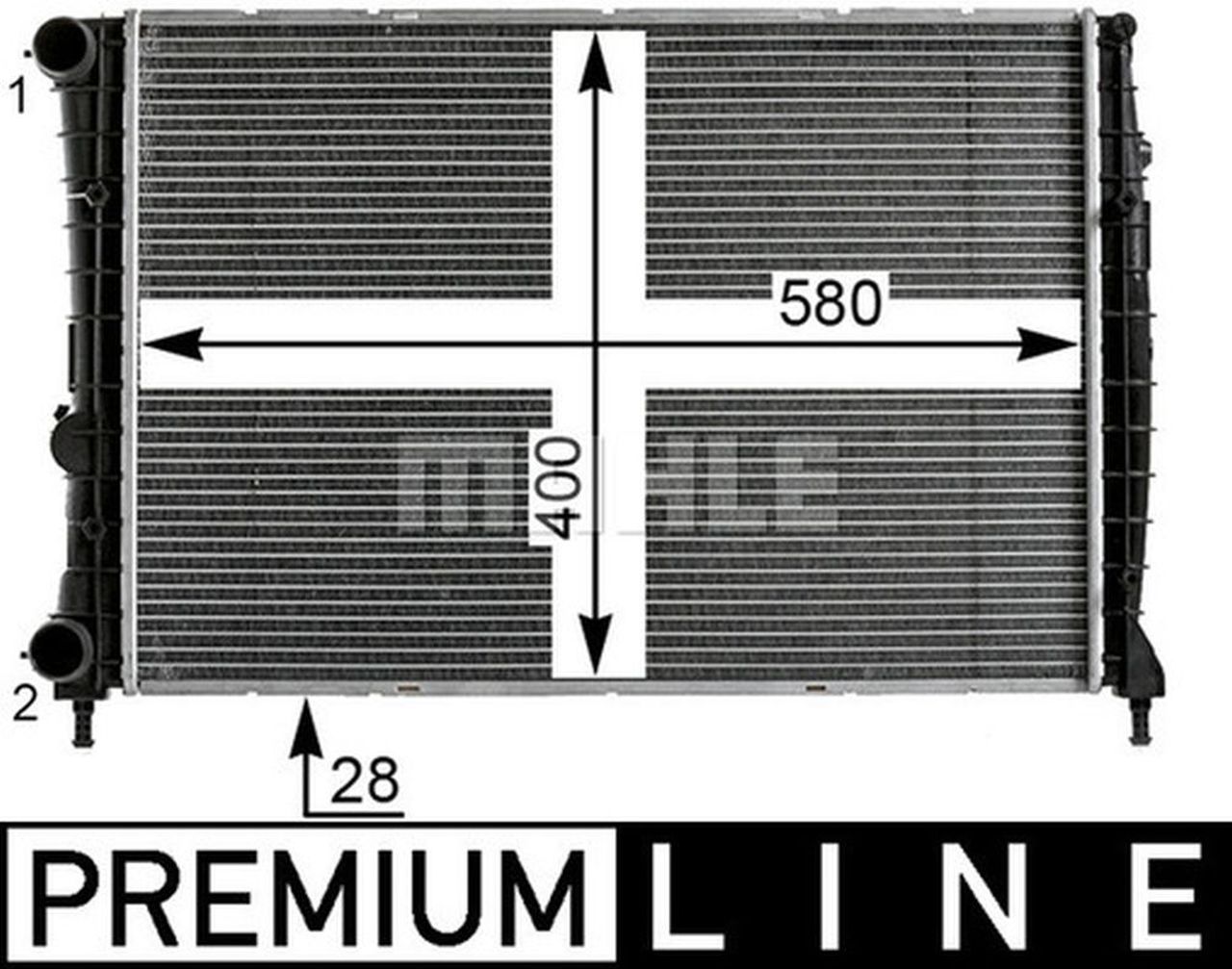 MAHLE PC Radiator CR1984000P