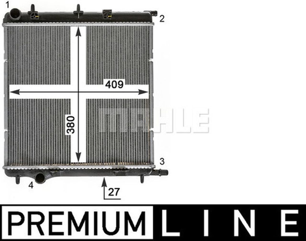 MAHLE PC Radiator CR1988000P