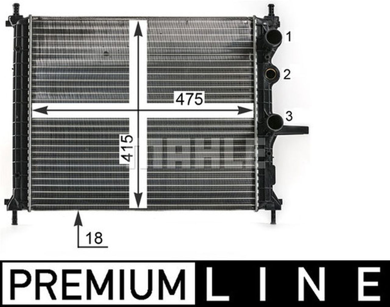 MAHLE PC Radiator CR1993000P