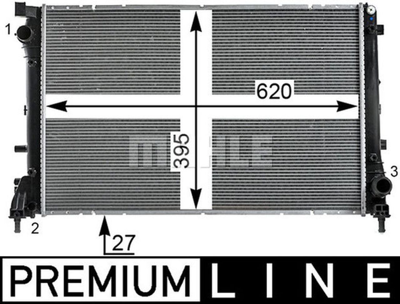 MAHLE PC Radiator CR2002000P