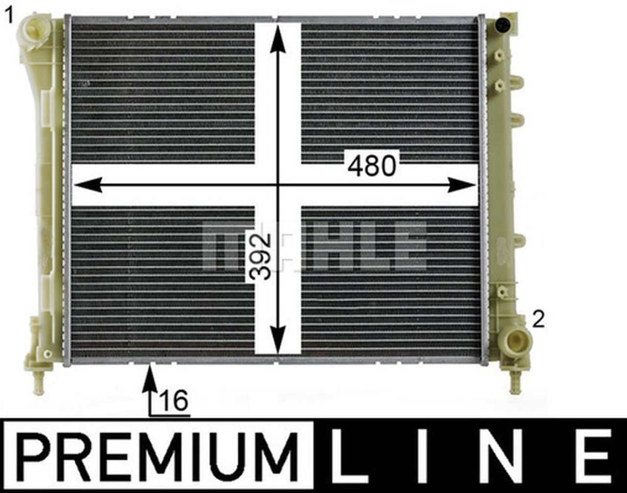 MAHLE PC Radiator CR2004000P