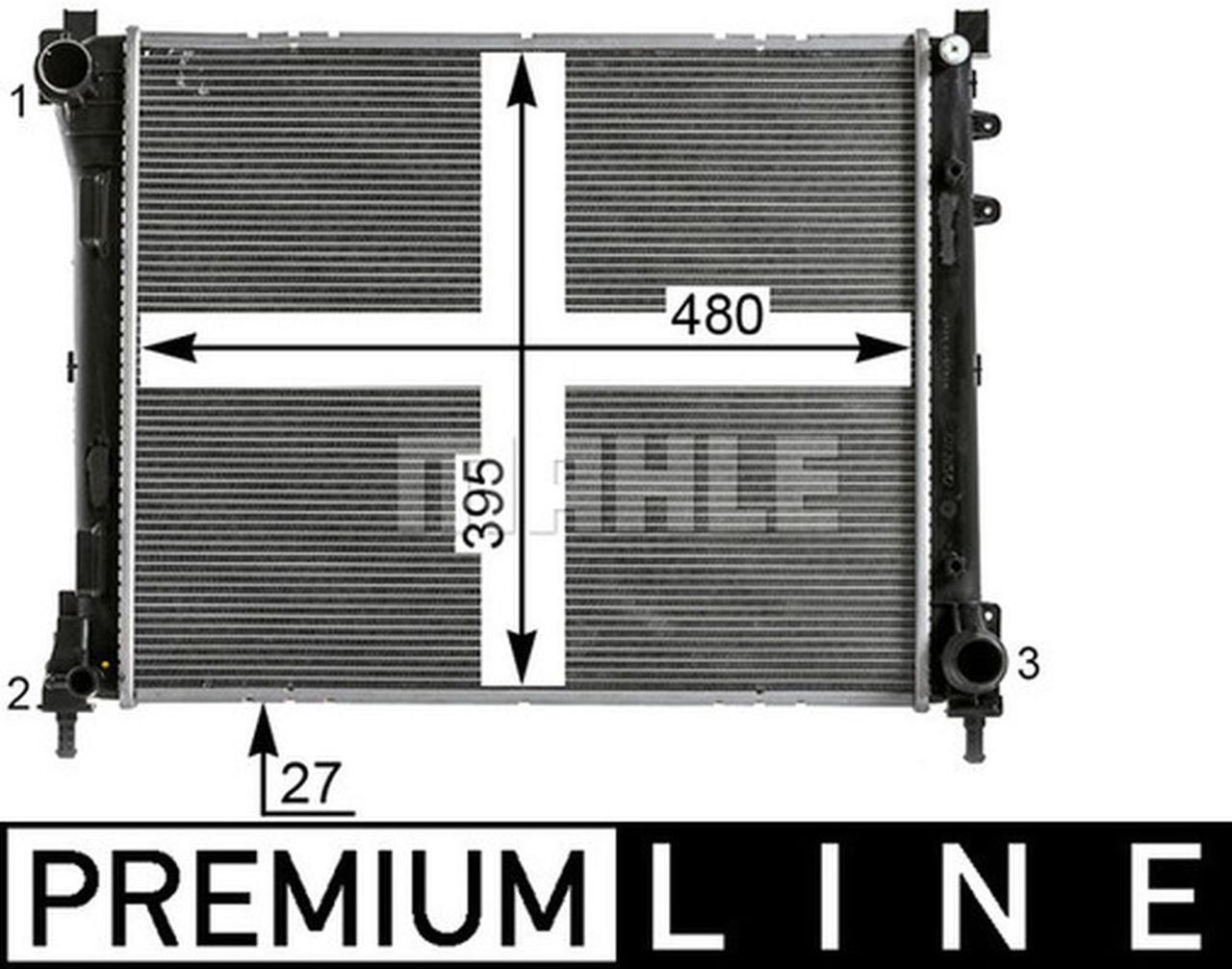 MAHLE PC Radiator CR2012000P
